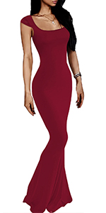 bodycon maxi dress