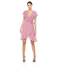 Chiffon Wrap Dress