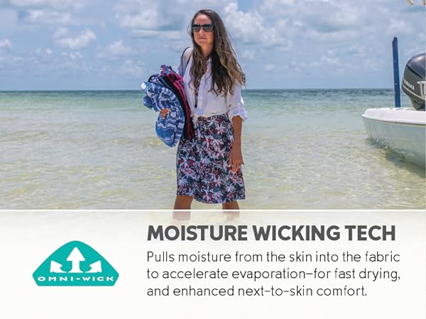 Moisture wicking, quick drying dress, Omni_Wick