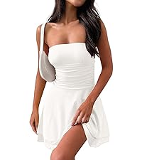 Summer Strapless Tube Dress Sexy