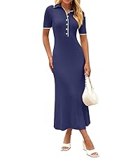 V Neck Ribbed Knit Maxi Dress