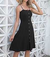 Sleeveless Spaghetti Straps Dress