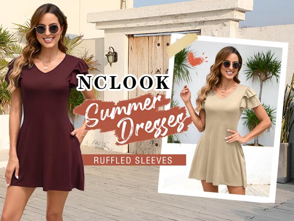 womens summer casual dresses