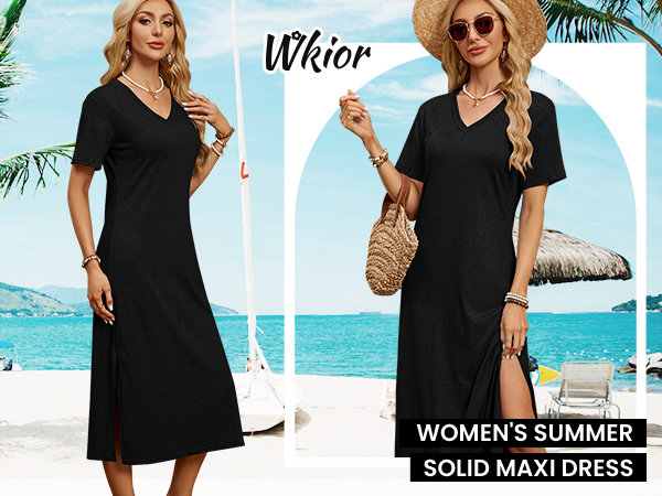 black dress for women